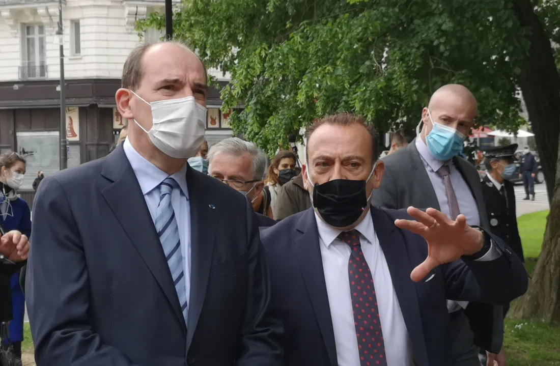 Marc Gricourt a accueilli Jean Castex à quatre reprises à Blois en 2021